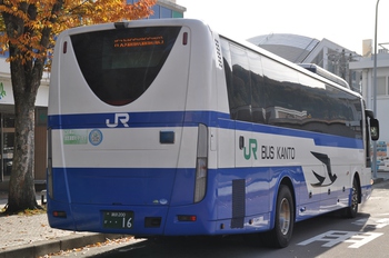 【定点観察】今日の諏訪・岡谷線　中央高速バス１１月１７日