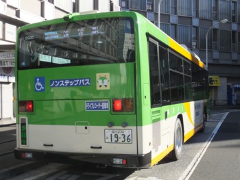 【続報】都営バス　新型エルガ運行開始　Ｄ代車②