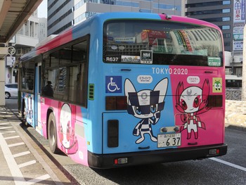 東京オリンピック・パラリンピックラッピング車　都営バス