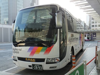 １月８日　バスタ新宿にて⑤　アルピコ交通東京