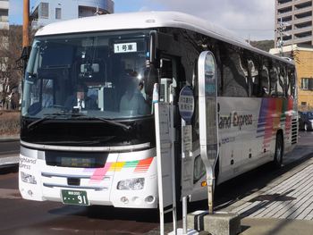 諏訪・岡谷線　中央高速バス１月９日