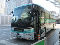 １月２２日　バスタ新宿にて　ＪＲバス東北