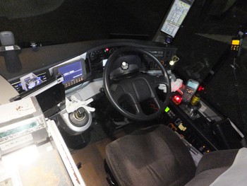 信南交通の新型エアロエース　１２４３号車
