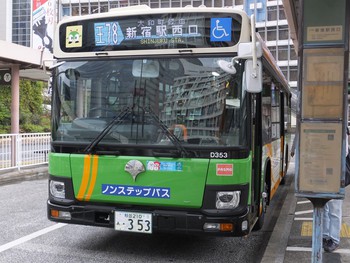 【続報】都営バス　新型エルガ運行開始　Ｄ代車⑤