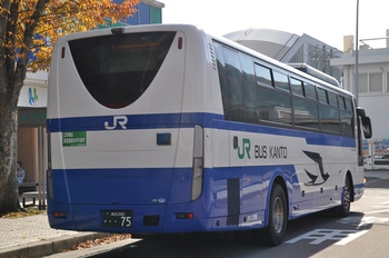 【定点観察】今日の諏訪・岡谷線　中央高速バス１１月１８日