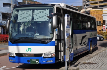 【定点観察】今日の諏訪・岡谷線　中央高速バス１１月１８日