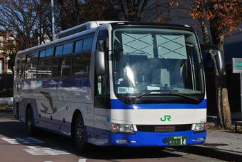 【定点観察】今日の諏訪・岡谷線　中央高速バス１１月２４日