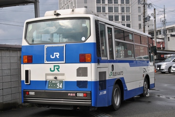 あざみ号　代車運行