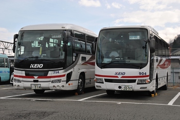 【定点観察】今日の諏訪・岡谷線　中央高速バス１１月２７日