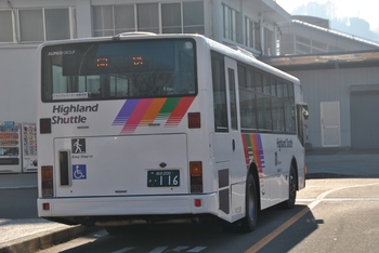 アルピコ交通（茅野）のエアロスター