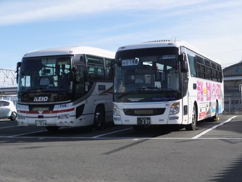 【定点観察】諏訪・岡谷線　中央高速バス１２月１０日②