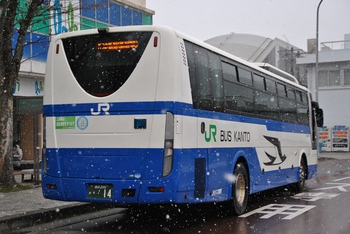 【定点観察】今日の諏訪・岡谷線　中央高速バス１２月３０日