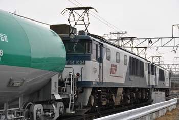 南松本駅にて貨物列車を撮る　１２月３０日