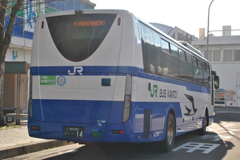 【定点観察】今日の諏訪・岡谷線　中央高速バス１月１９日