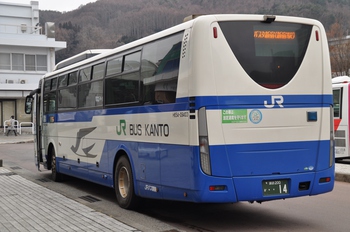 【定点観察】今日の諏訪・岡谷線　中央高速バス１月２７日