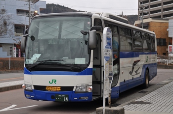 【定点観察】今日の諏訪・岡谷線　中央高速バス１月２７日
