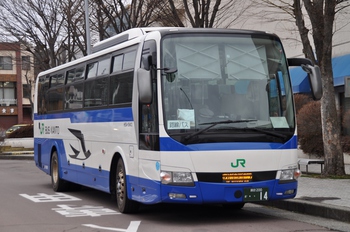 【定点観察】今日の諏訪・岡谷線　中央高速バス１月２７日