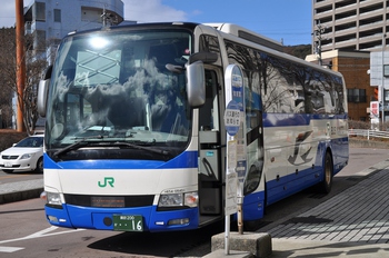 【定点観察】今日の諏訪・岡谷線　中央高速バス１月２９日①