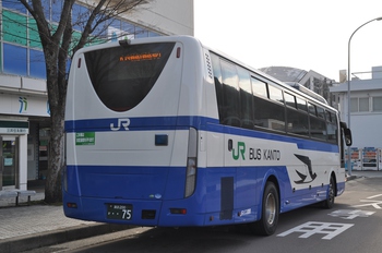 【定点観察】今日の諏訪・岡谷線　中央高速バス２月１０日