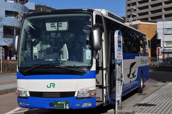 【定点観察】今日の諏訪・岡谷線　中央高速バス２月１７日