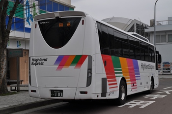 【定点観察】今日の諏訪・岡谷線　中央高速バス３月４日②