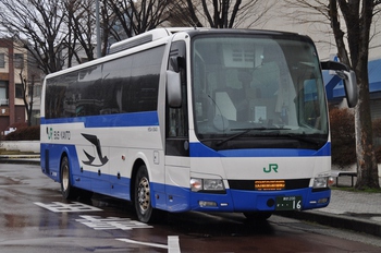 【定点観察】今日の諏訪・岡谷線　中央高速バス３月８日