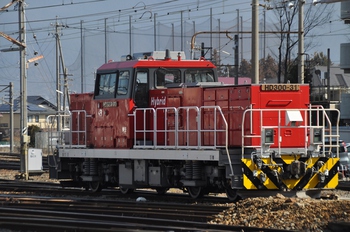 南松本駅にて貨物列車を撮る　３月９日