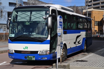【定点観察】今日の諏訪・岡谷線　中央高速バス３月１５日