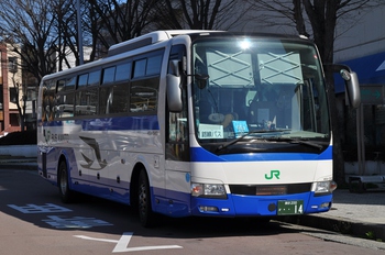 【定点観察】今日の諏訪・岡谷線　中央高速バス３月２３日