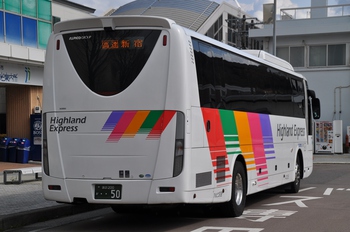【定点観察】今日の諏訪・岡谷線　中央高速バス４月２日①