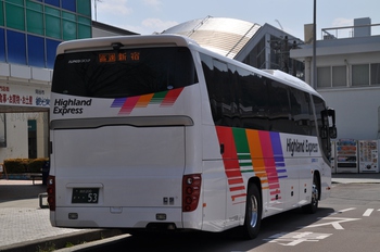 【定点観察】今日の諏訪・岡谷線　中央高速バス４月８日①