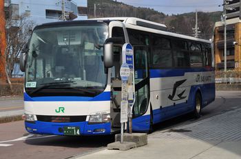 【定点観察】今日の諏訪・岡谷線　中央高速バス４月１２日