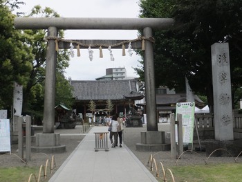 ６月２７日　浅草神社参拝