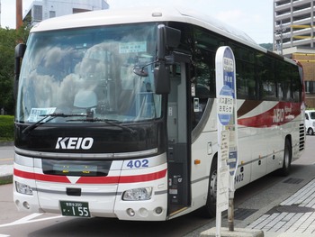 今日の諏訪・岡谷線　中央高速バス　７月１７日