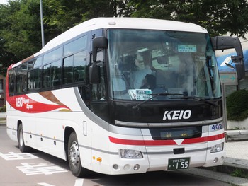 今日の諏訪・岡谷線　中央高速バス　７月１７日