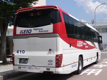今日の諏訪・岡谷線　中央高速バス７月２４日