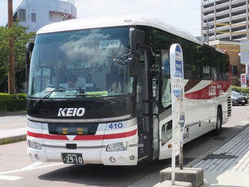 今日の諏訪・岡谷線　中央高速バス７月２４日