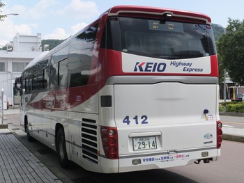 【定点観察】諏訪・岡谷線　中央高速バス７月３１日③