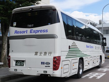 【定点観察】諏訪・岡谷線　中央高速バス８月７日⑤