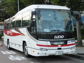 【定点観察】諏訪・岡谷線　中央高速バス８月１４日③