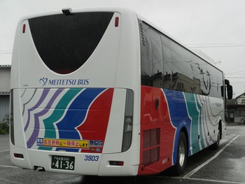 名鉄バス　２０１９年モデルのエアロエース