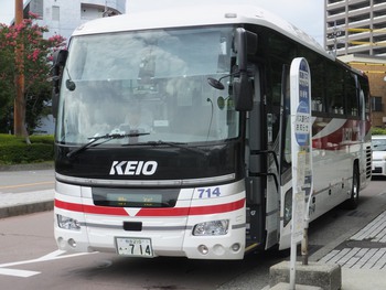 【定点観察】諏訪・岡谷線　中央高速バス９月４日②