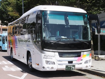【定点観察】今日の諏訪・岡谷線　中央高速バス９月１９日