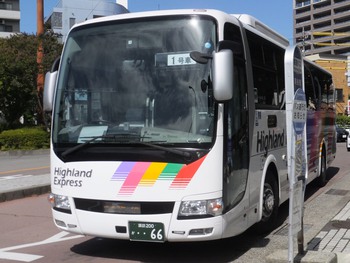 【定点観察】今日の諏訪・岡谷線　中央高速バス９月２５日