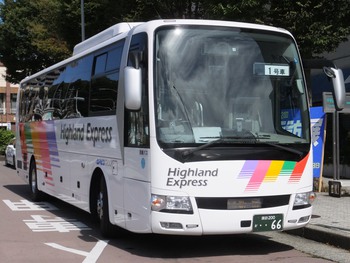 【定点観察】今日の諏訪・岡谷線　中央高速バス９月２５日