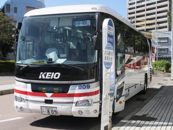 【定点観察】諏訪・岡谷線　中央高速バス９月２５日②