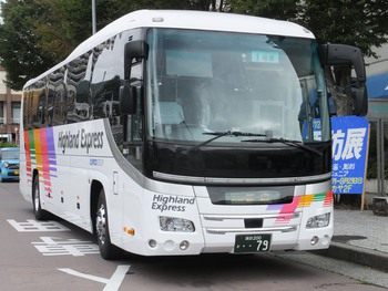 【定点観察】今日の諏訪・岡谷線　中央高速バス９月２８日