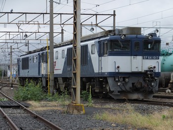 南松本駅にて貨物列車を撮る　６月１９日