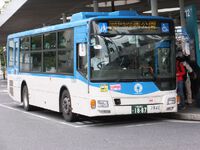 川崎市バスの新型エアロスター　2022.10撮影