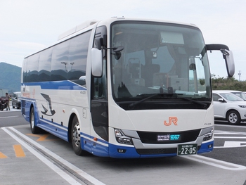 ＪＲ東海バスのエアロエース　H74-2205号車